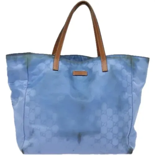 Pre-owned Tote Bags, female, , Size: ONE SIZE Pre-owned Canvas totes - Gucci Vintage - Modalova