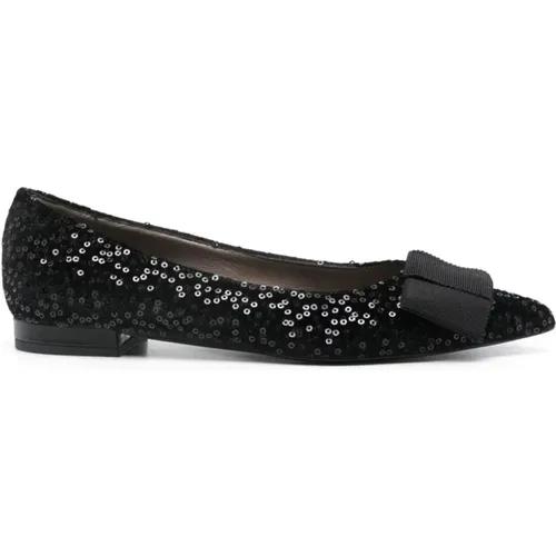 Sequin Ballet Flats , female, Sizes: 4 1/2 UK, 5 UK, 5 1/2 UK, 8 UK, 4 UK, 6 UK - Roberto Festa - Modalova