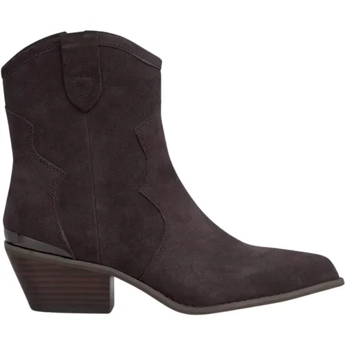 Flat ankle boots low leg , female, Sizes: 8 UK, 7 UK, 5 UK - Alma en Pena - Modalova