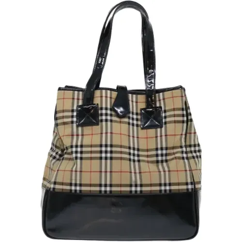 Pre-owned Canvas totes , female, Sizes: ONE SIZE - Burberry Vintage - Modalova