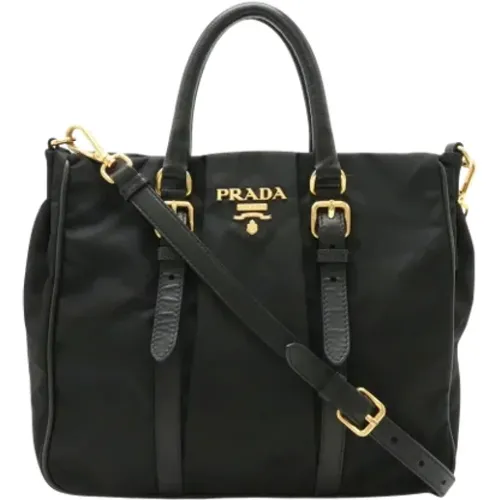 Pre-owned Tote Bags, female, , Size: ONE SIZE Pre-owned Nylon prada-bags - Prada Vintage - Modalova