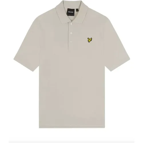 Classic Piquet Plain Polo Shirt , male, Sizes: S - Lyle & Scott - Modalova