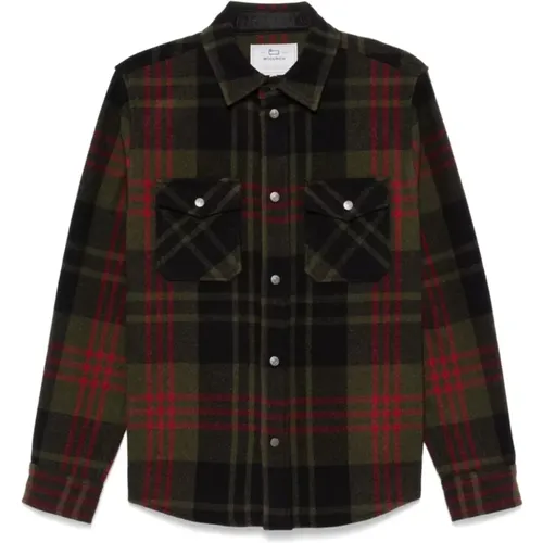 Alaskan Plaid Shirt , male, Sizes: XL - Woolrich - Modalova