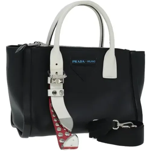 Pre-owned Leather prada-bags , female, Sizes: ONE SIZE - Prada Vintage - Modalova