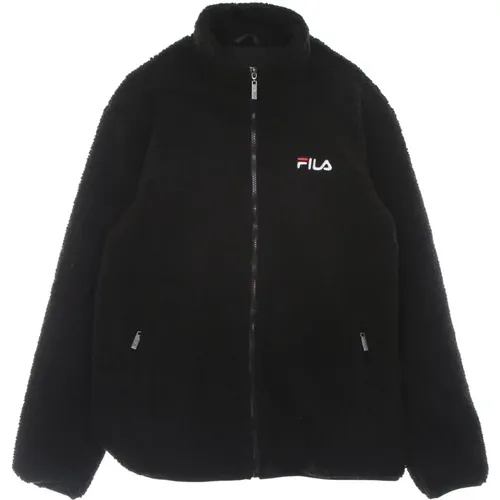 Fleece Jackets, male, , Size: S Sherpa Fleece Jacket for Men - Fila - Modalova