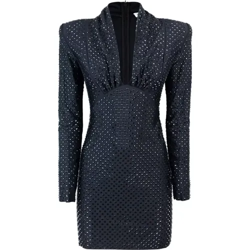 Sparkling Party Mini Dress , female, Sizes: XL, M - Self Portrait - Modalova