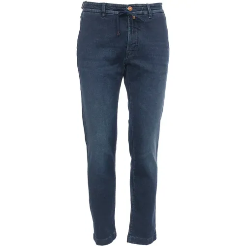 Slim-Fit Denim Jeans , male, Sizes: W38 - Jacob Cohën - Modalova