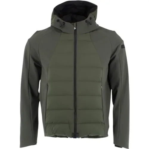 Winter Hybrid Hood Jacket , male, Sizes: 2XL, M, XL - RRD - Modalova