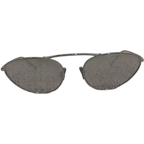 Pre-owned Accessories, female, , Size: ONE SIZE Pre-owned Metal sunglasses - Yves Saint Laurent Vintage - Modalova