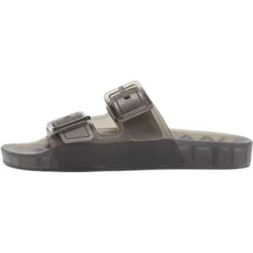 Pre-owned Flats, female, , Size: 9 US Pre-owned Rubber sandals - Balenciaga Vintage - Modalova