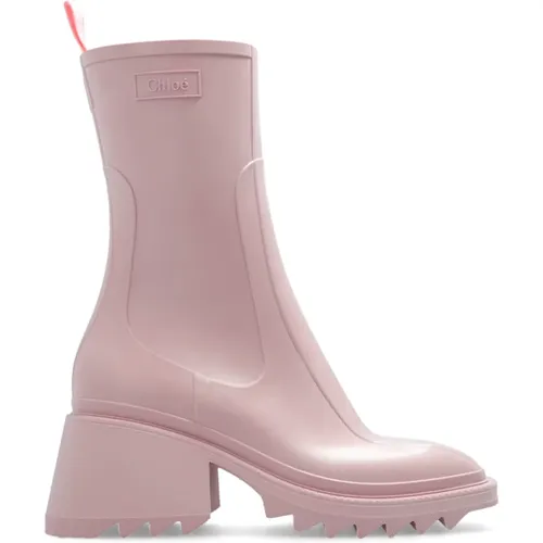 ‘Betty’ heeled ankle boots , female, Sizes: 3 UK - Chloé - Modalova