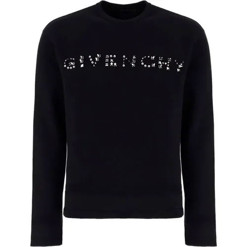 Sweatshirts, male, , Size: S Classic Logo Sweater for Men - Givenchy - Modalova