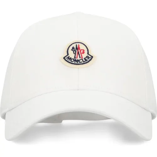 Caps, male, , Size: ONE SIZE Logo Baseball Cap - Moncler - Modalova