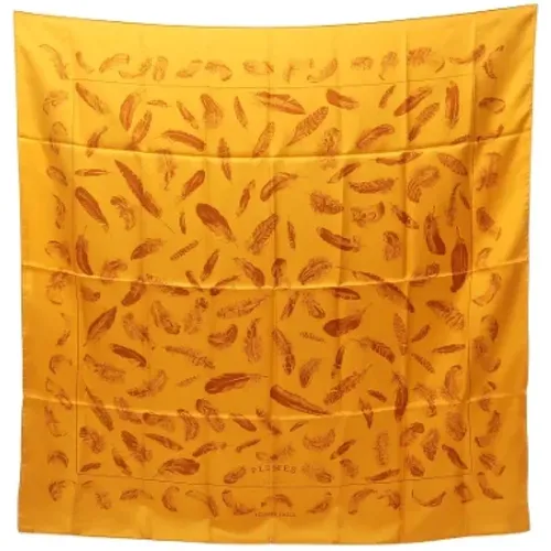 Pre-owned Scarves, female, , Size: ONE SIZE Pre-owned Silk scarves - Hermès Vintage - Modalova