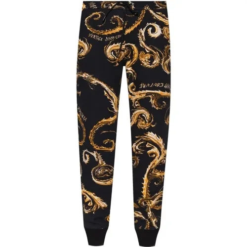 Schwarze Hose für Frauen - Versace Jeans Couture - Modalova