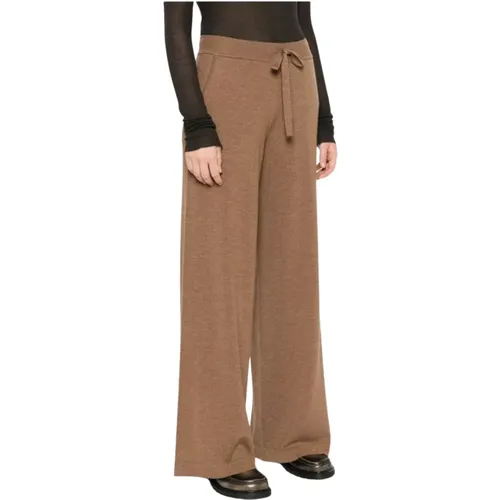 Wide Trousers, female, , Size: L Burnt Pantalone for Women - P.a.r.o.s.h. - Modalova