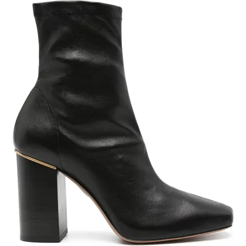 Heeled Boots, female, , Size: 10 US Ambre Ankle Boots - Chloé - Modalova