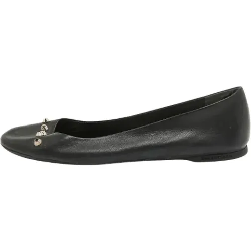 Pre-owned Leather flats , female, Sizes: 7 UK - Balenciaga Vintage - Modalova