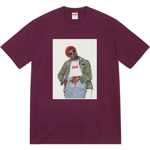 Limitierte Auflage André 3000 Tee Eggplant - Supreme - Modalova