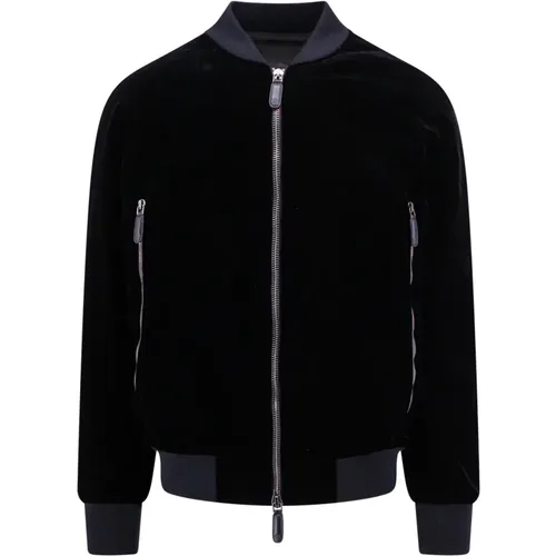 Men`s Clothing Jackets Coats Aw23 , male, Sizes: L, XL - Giorgio Armani - Modalova