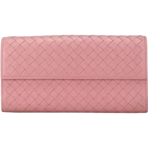 Pre-owned Wallets, female, , Size: ONE SIZE Pre-owned Leather wallets - Bottega Veneta Vintage - Modalova