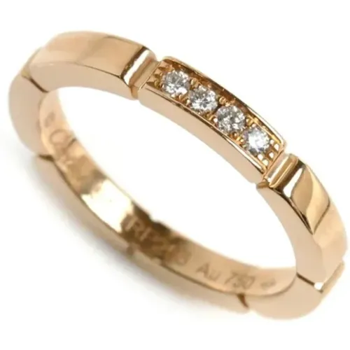 Pre-owned Jewellery, female, , Size: ONE SIZE Pre-owned Rose Gold rings - Cartier Vintage - Modalova