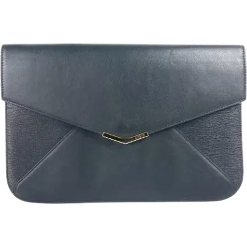 Pre-owned Clutches, female, , Size: ONE SIZE Pre-owned Leather fendi-bags - Fendi Vintage - Modalova