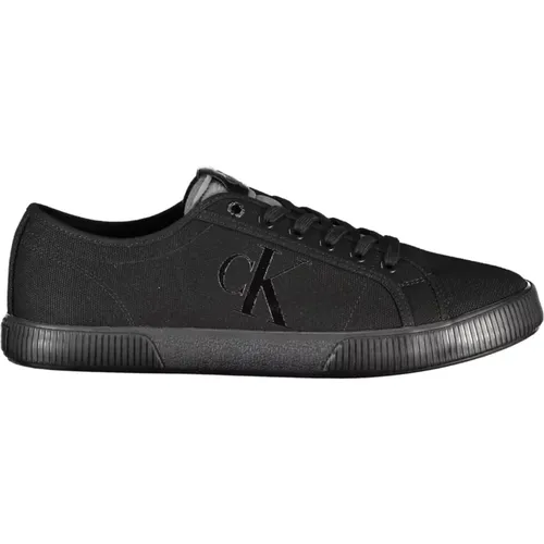 Sneakers, male, , Size: 7 US Sporty Sneakers with Contrast Details - Calvin Klein - Modalova