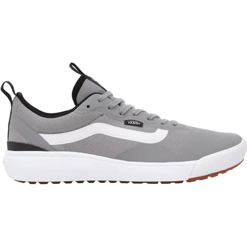 Sneakers, male, , Size: 8 US Casual Grey Sneakers with Rubber Sole - Vans - Modalova