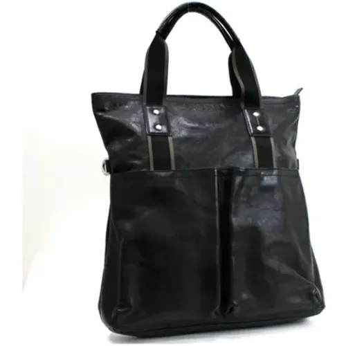 Pre-owned Tote Bags, male, , Size: ONE SIZE Pre-owned Leather totes - Coach Pre-owned - Modalova