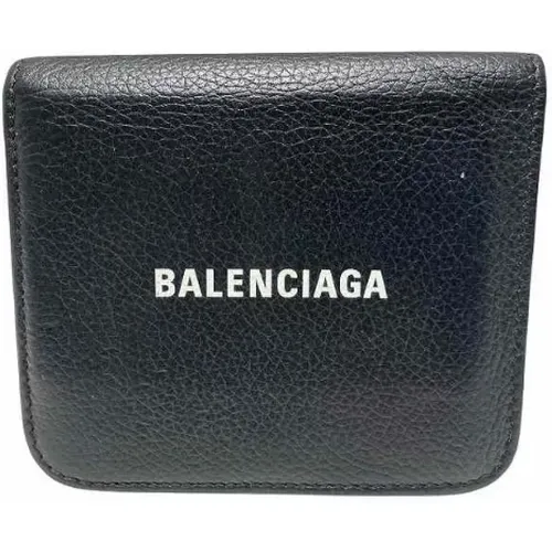 Pre-owned Wallets, female, , Size: ONE SIZE Pre-owned Leather wallets - Balenciaga Vintage - Modalova