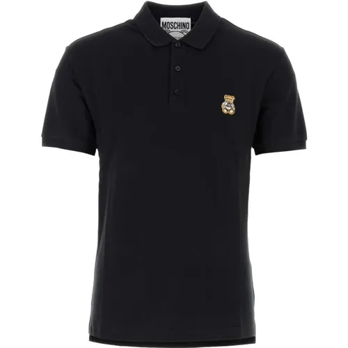 Polo Shirts, male, , Size: M Classic Polo Shirt - Moschino - Modalova