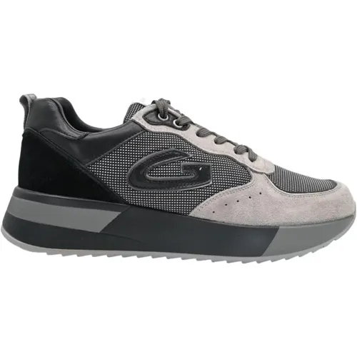 Winner Low Sneakers Dark Grey , male, Sizes: 10 UK, 11 UK, 6 UK, 9 UK, 8 UK, 7 UK - Alberto Guardiani - Modalova