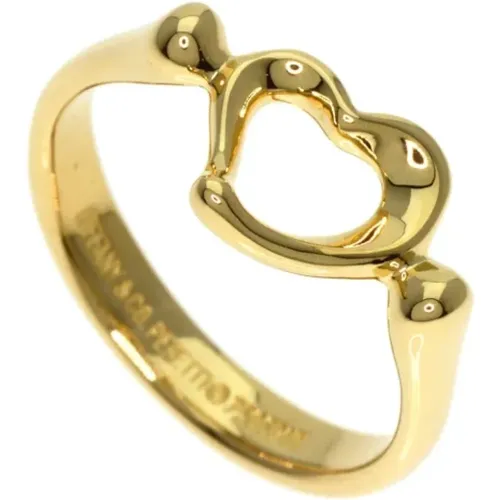 Pre-owned Jewellery, female, , Size: ONE SIZE Pre-owned Gold rings - Tiffany & Co. Pre-owned - Modalova