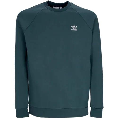 Sweatshirts, male, , Size: XL Mint Crewneck Sweatshirt Essential - Adidas - Modalova