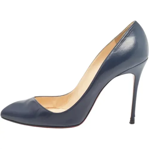 Pre-owned Pumps, female, , Size: 10 1/2 US Pre-owned Leather heels - Christian Louboutin Pre-owned - Modalova