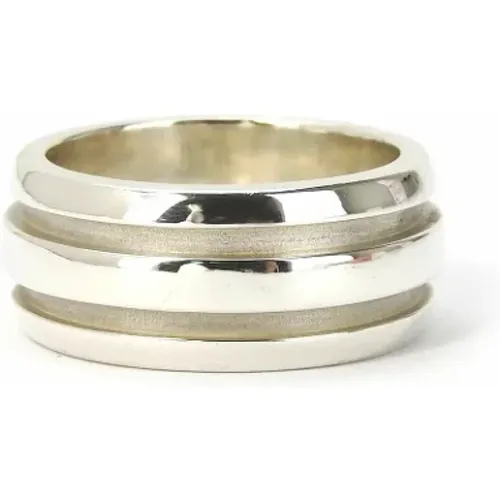 Pre-owned Silver rings , female, Sizes: ONE SIZE - Tiffany & Co. Pre-owned - Modalova