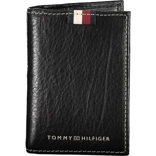 Wallets & Cardholders, male, , Size: ONE SIZE Men's Wallet Portacard Contrast Logo - Tommy Hilfiger - Modalova