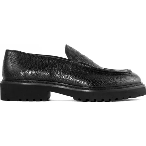 Leather Loafer Shoes , male, Sizes: 10 UK, 8 1/2 UK, 7 UK, 9 UK, 8 UK, 7 1/2 UK - Doucal's - Modalova