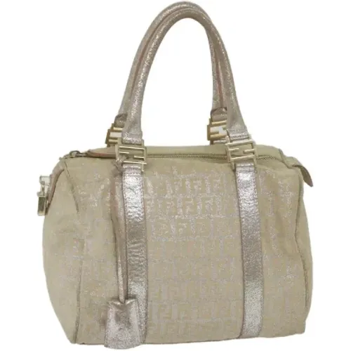 Pre-owned Cotton handbags , female, Sizes: ONE SIZE - Fendi Vintage - Modalova