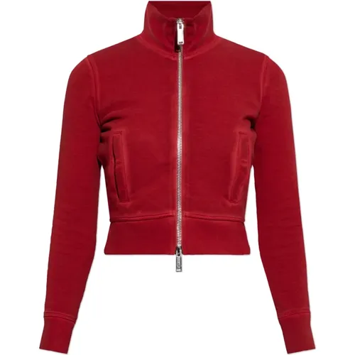 Bedruckter Sweatshirt , Damen, Größe: 2XS - Dsquared2 - Modalova