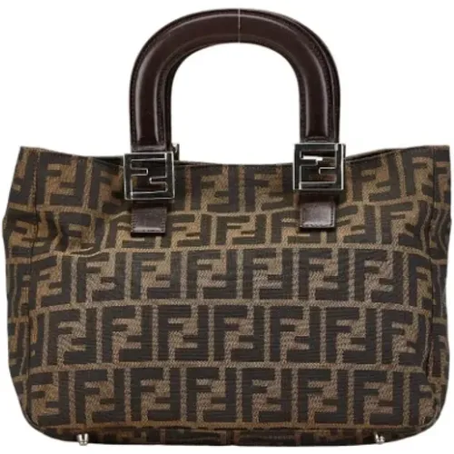 Pre-owned Canvas fendi-bags , female, Sizes: ONE SIZE - Fendi Vintage - Modalova