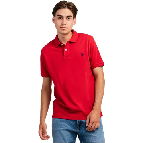 Polo Shirts, male, , Size: M Mens Polo Shirt Regular Fit - U.s. Polo Assn. - Modalova