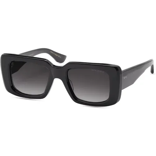 Sunglasses, unisex, , Size: ONE SIZE Levele Sunglasses Black Glass/Grey Gradient - Dita - Modalova