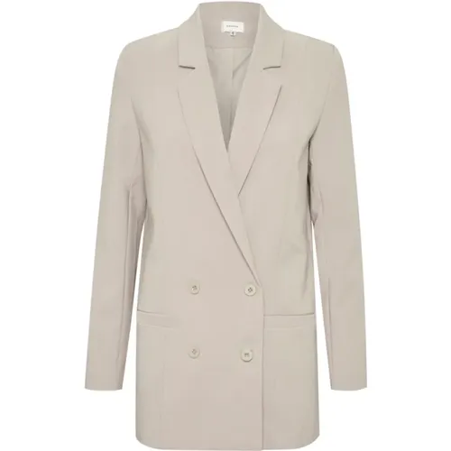 Blazers, female, , Size: S Classic Double-Breasted Blazer - Gestuz - Modalova