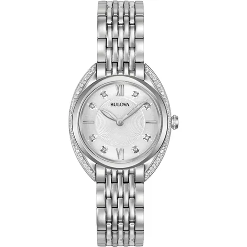 Elegant Ladies Quartz Watch , female, Sizes: ONE SIZE - Bulova - Modalova