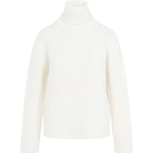 Weißer Pullover Aw24 Damenbekleidung , Damen, Größe: S - Fabiana Filippi - Modalova