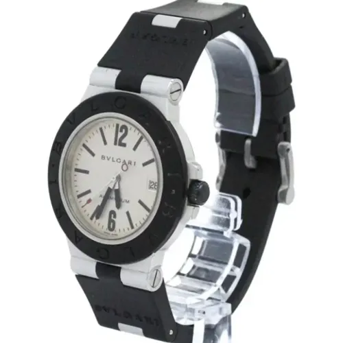 Pre-owned Stainless Steel watches , female, Sizes: ONE SIZE - Bvlgari Vintage - Modalova