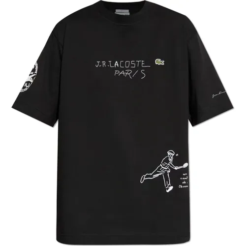 T-Shirt mit Logo Lacoste - Lacoste - Modalova