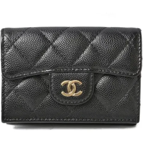 Pre-owned Leather wallets , female, Sizes: ONE SIZE - Chanel Vintage - Modalova